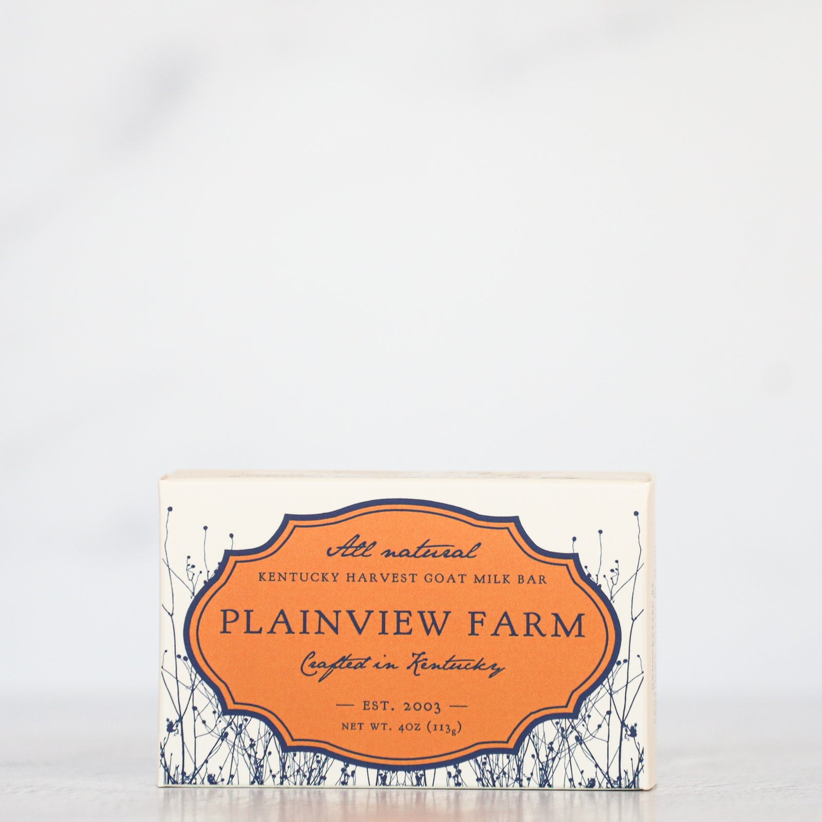 Plainview Farm Kentucky Harvest Original Goat Milk Bar Soap