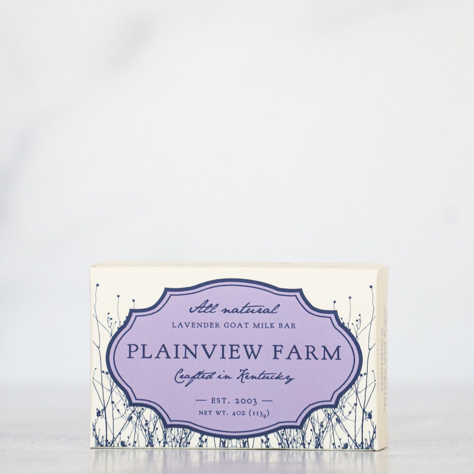 Plainview Farm Lavender Original Goat Milk Bar Soap