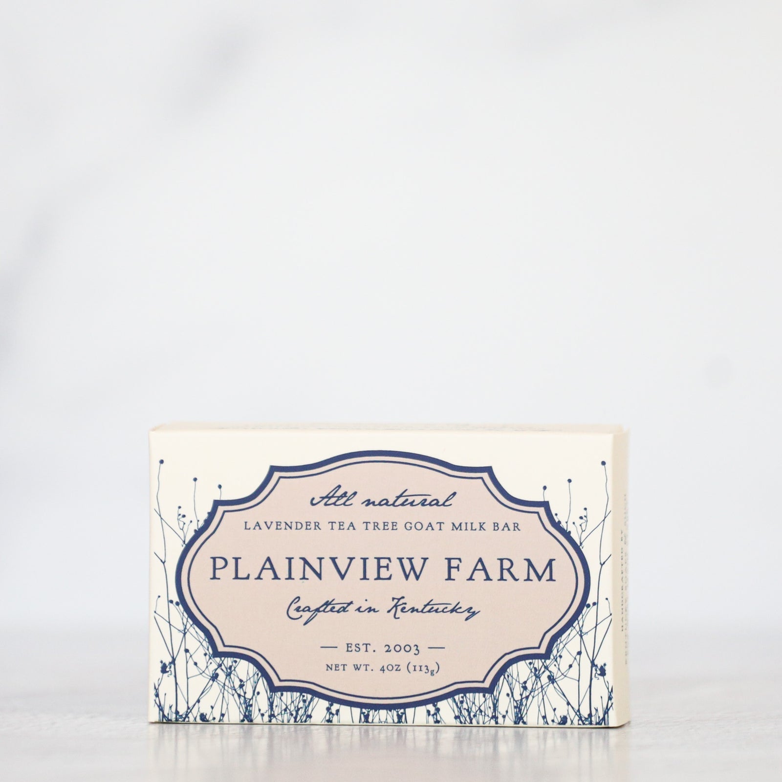 Plainview Farm Lavender Tea Tree Original Goat Milk Bar Soap