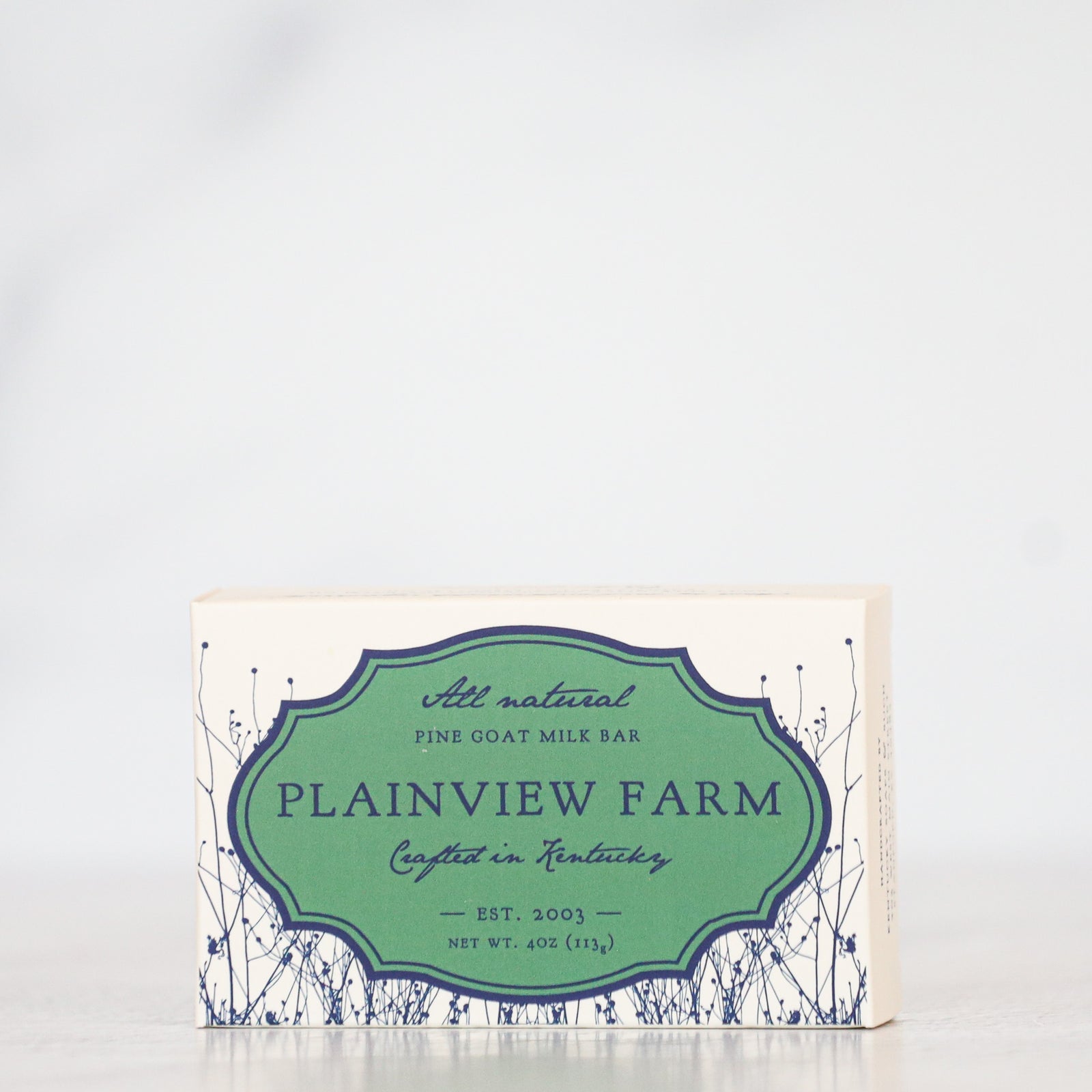 Plainview Farm Pine Original Goat Milk Bar Soap