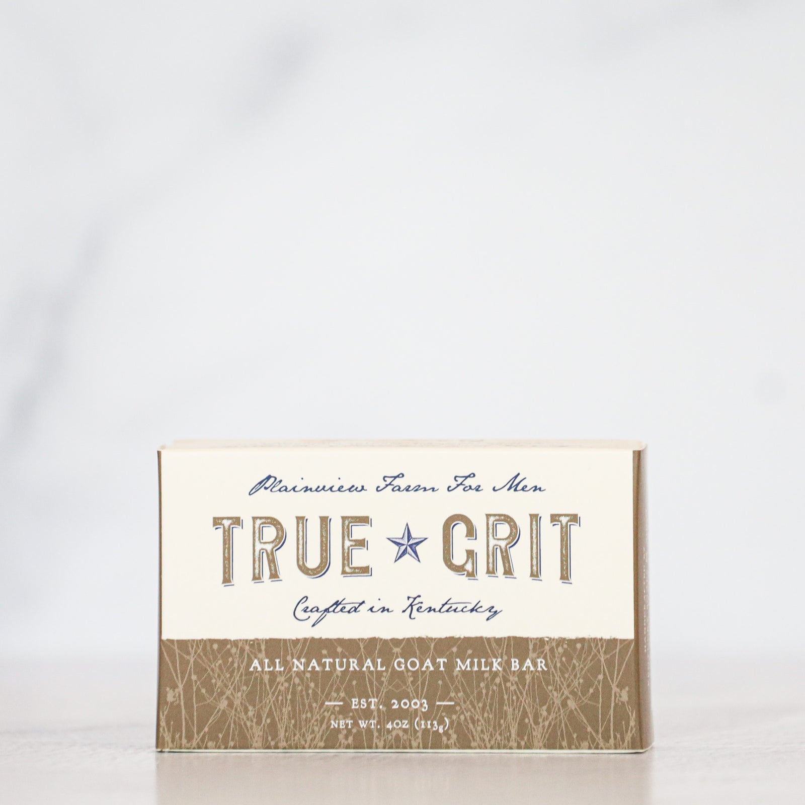 Plainview Farm for Men True Grit Original Goat Milk Bar Soap