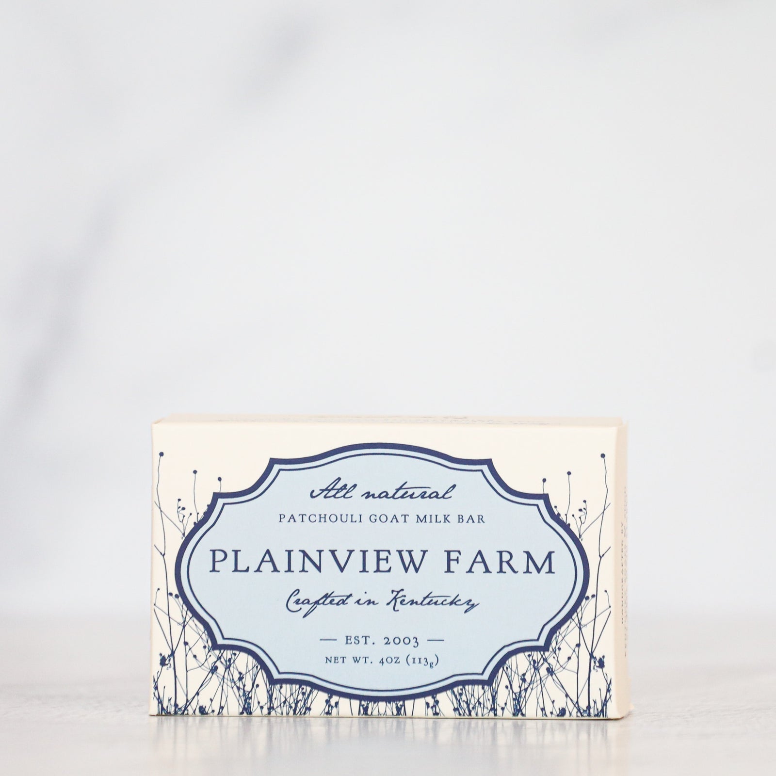 Plainview Farm Patchouli Original Goat Milk Bar Soap