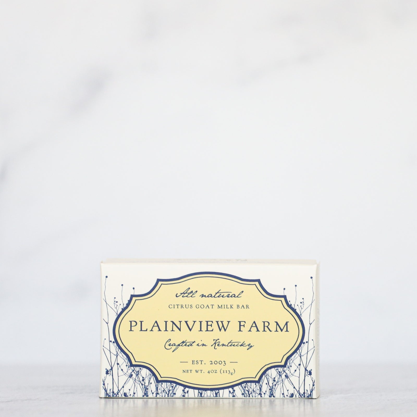 Plainview Farm Citrus Original Goat Milk Bar Soap