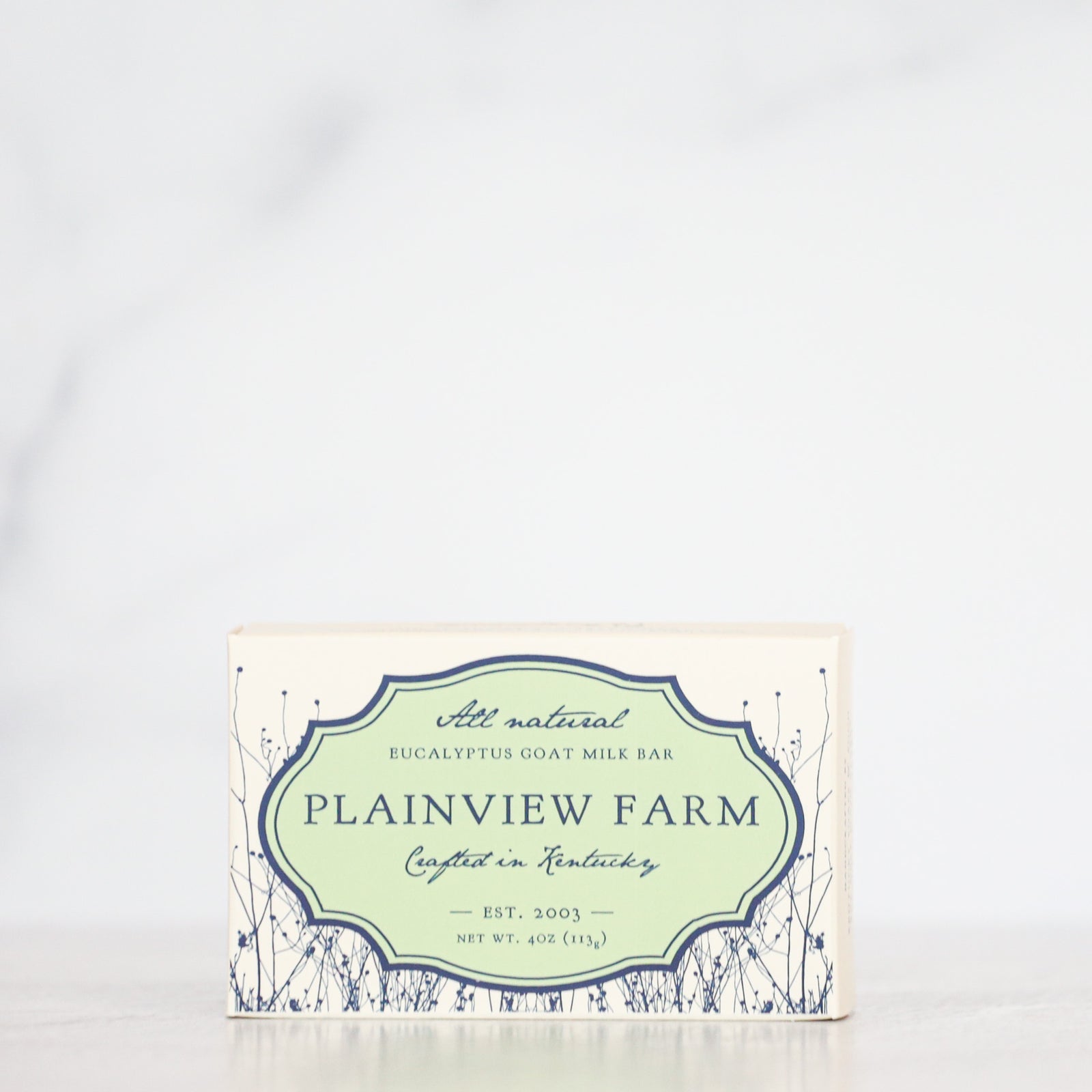 Plainview Farm Eucalyptus Original Goat Milk Bar Soap