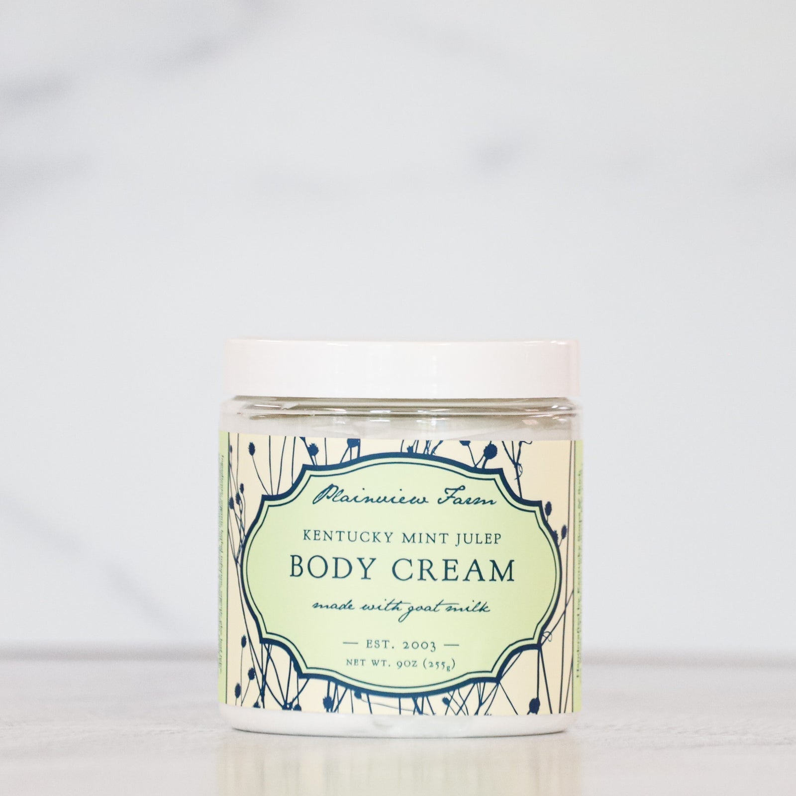 Plainview Farm Kentucky Mint Julep All Natural Body Cream