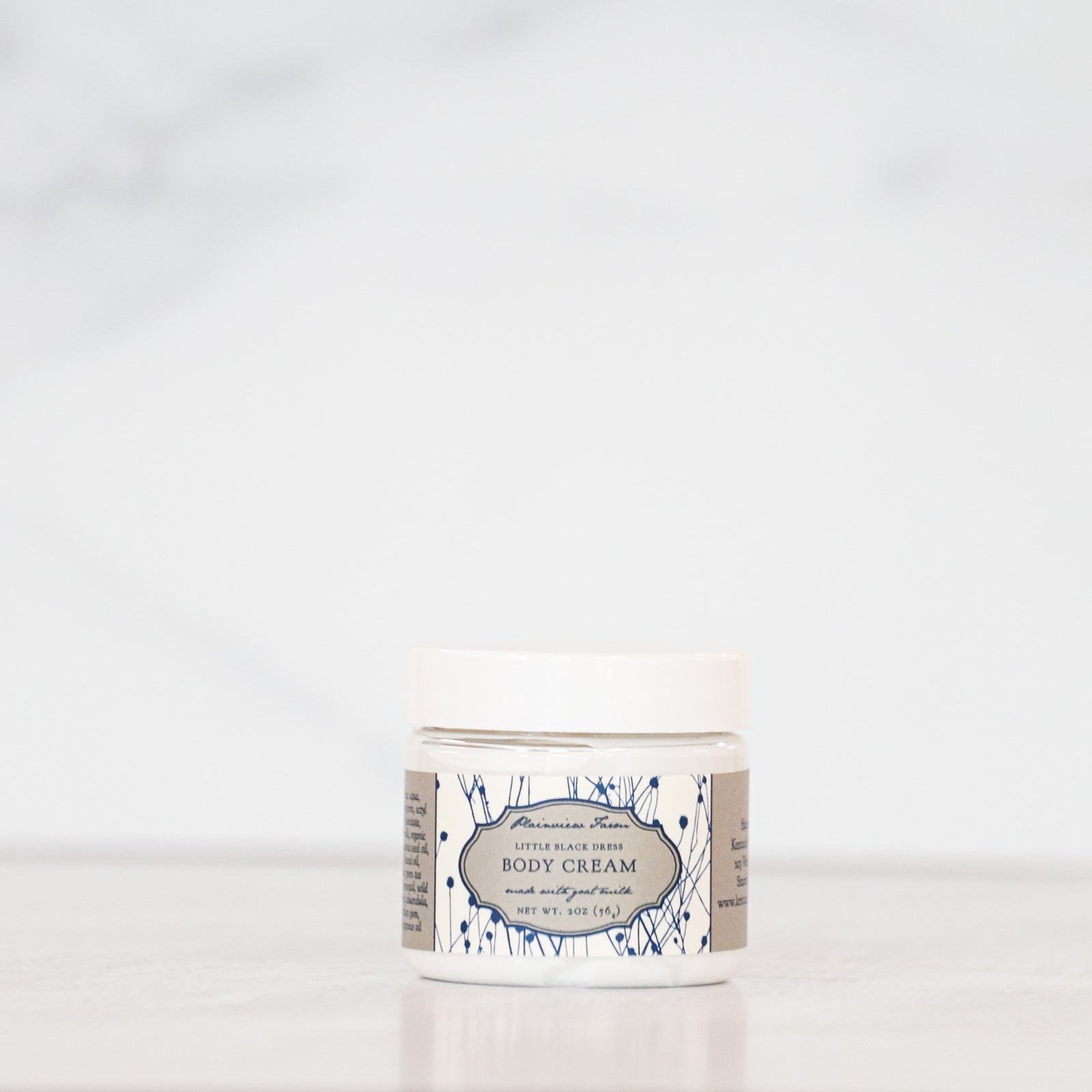 Plainview Farm Little Black Dress All Natural Body Cream
