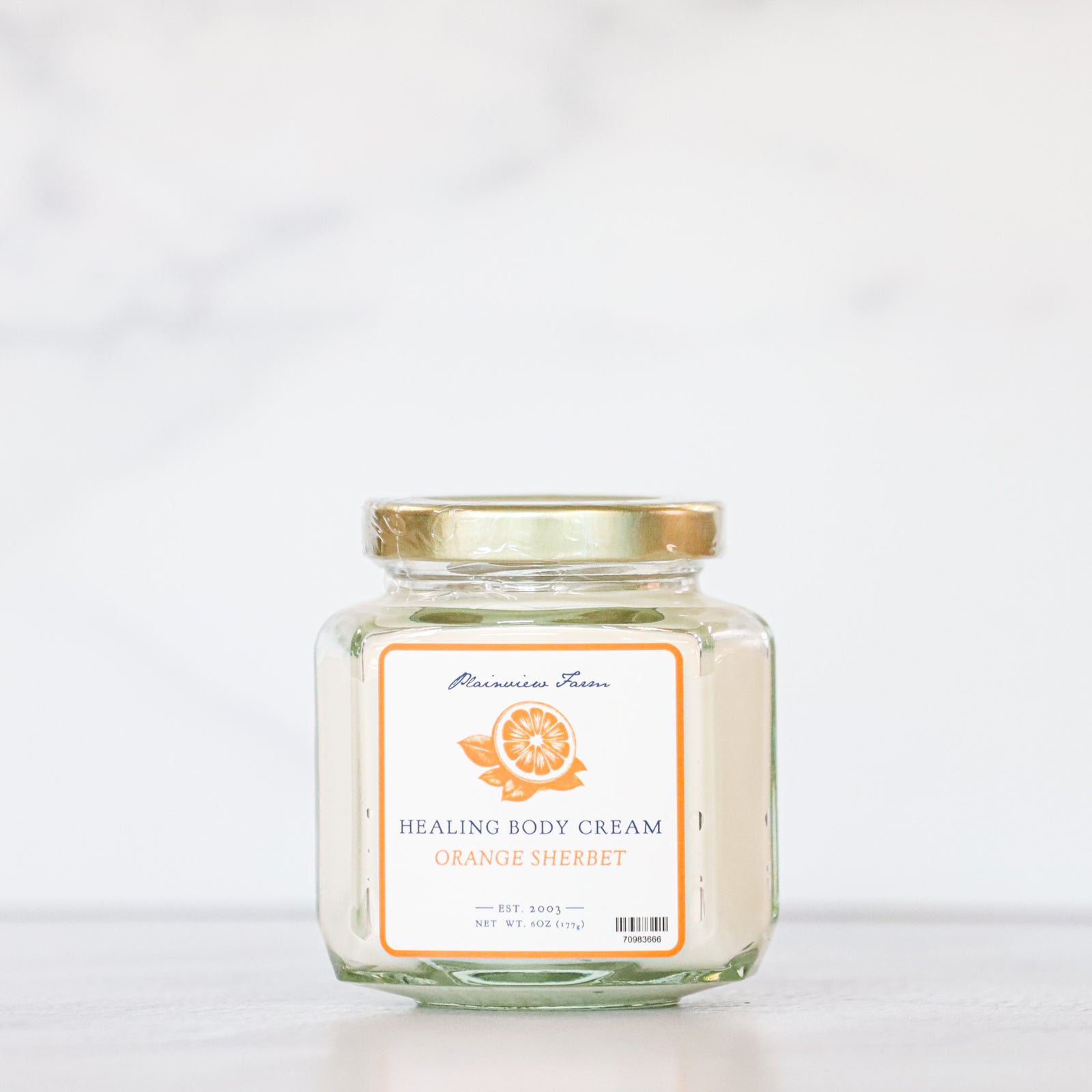 Plainview Farm Orange Sherbet Enriched Healing Body Cream