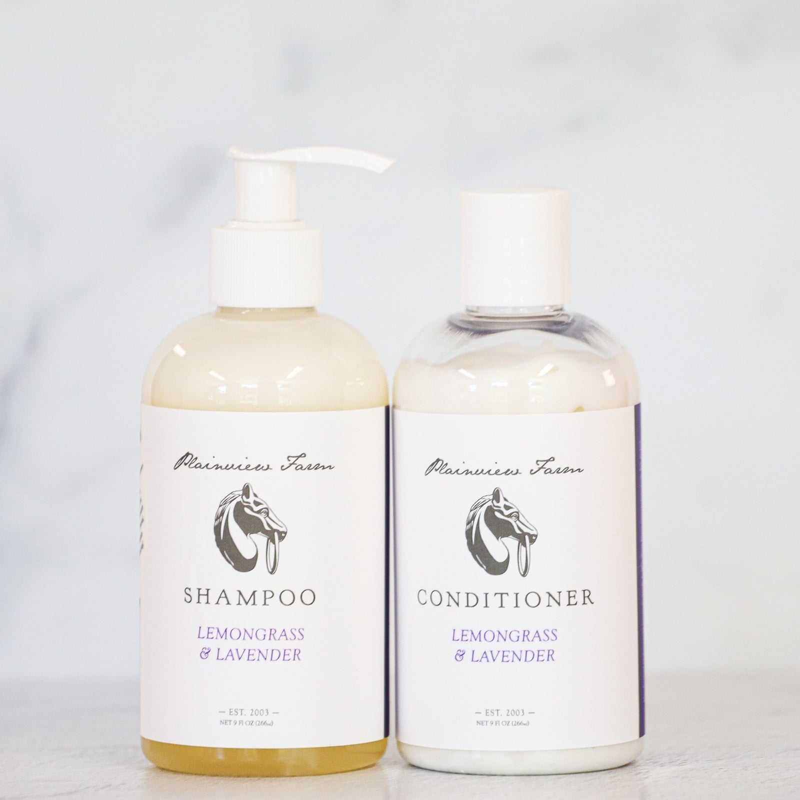 The Stanford Signature Lemongrass & Lavender Shampoo and Conditioner Set - Kentucky Soaps & Such